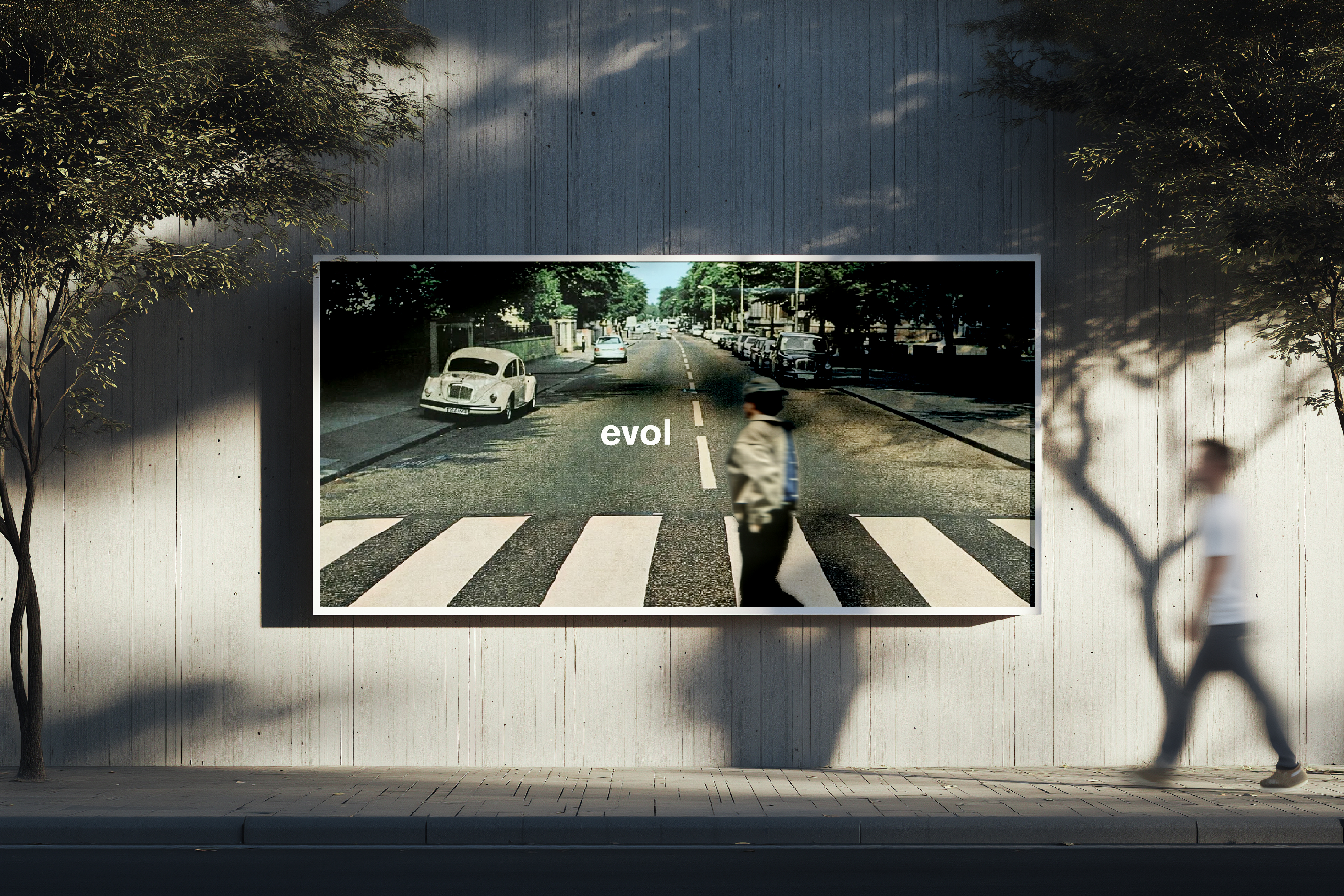 EVOL billboard — street